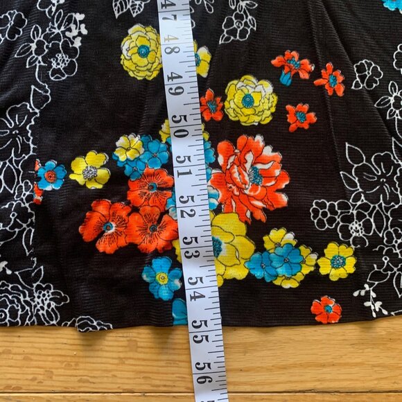 Vintage Henry Allen Montreal 70s Floral Maxi Dress | Size Small-Handmade Canada - Picture 9 of 12